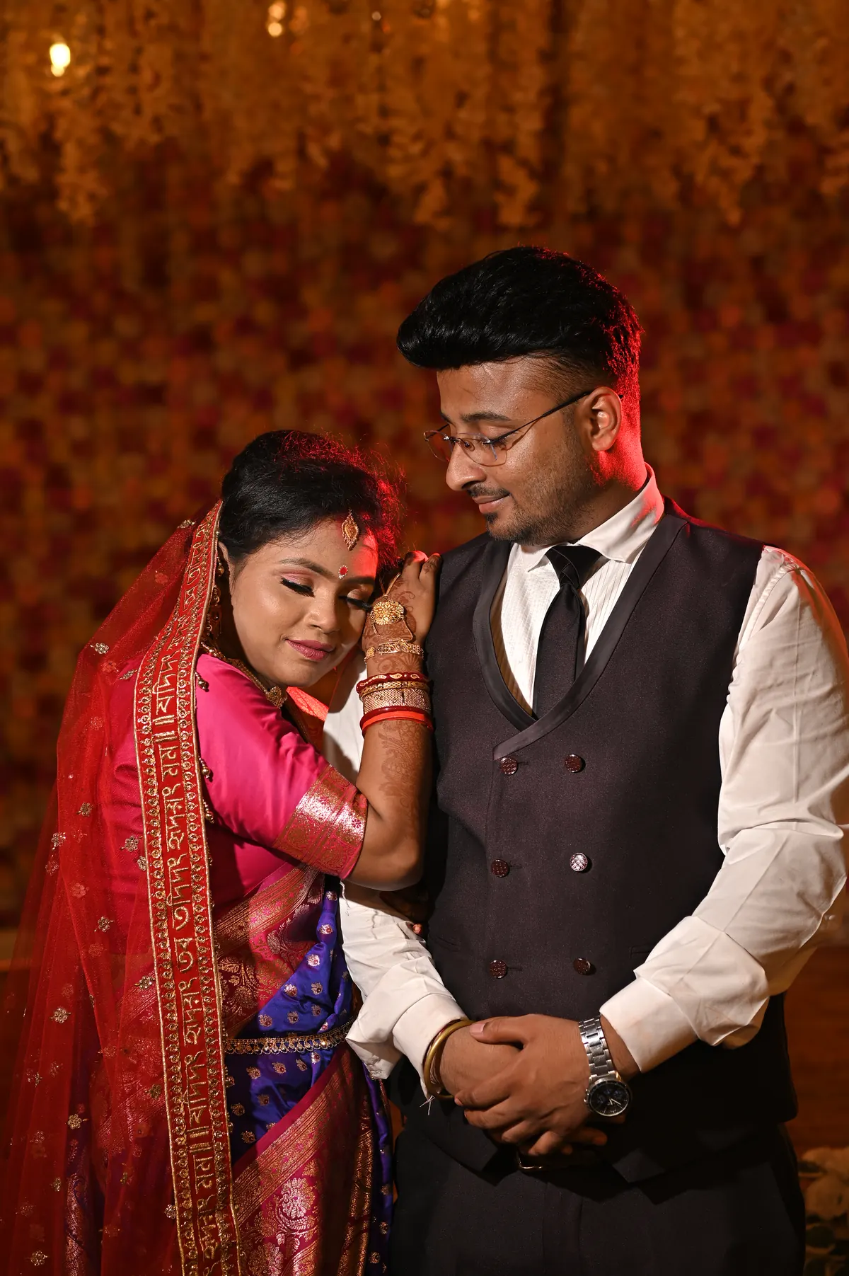 Ring exchange ceremony pre-wedding